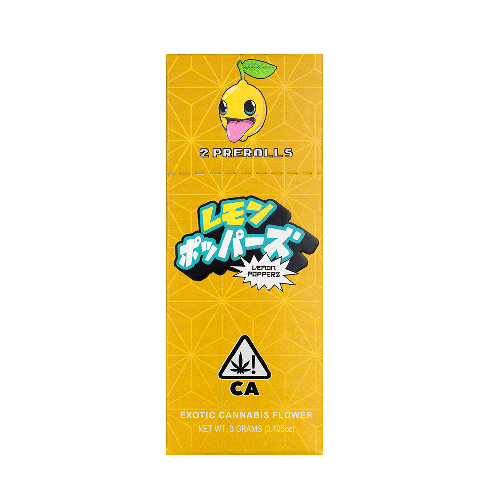 Lemon Popperz Prerolls (2x)