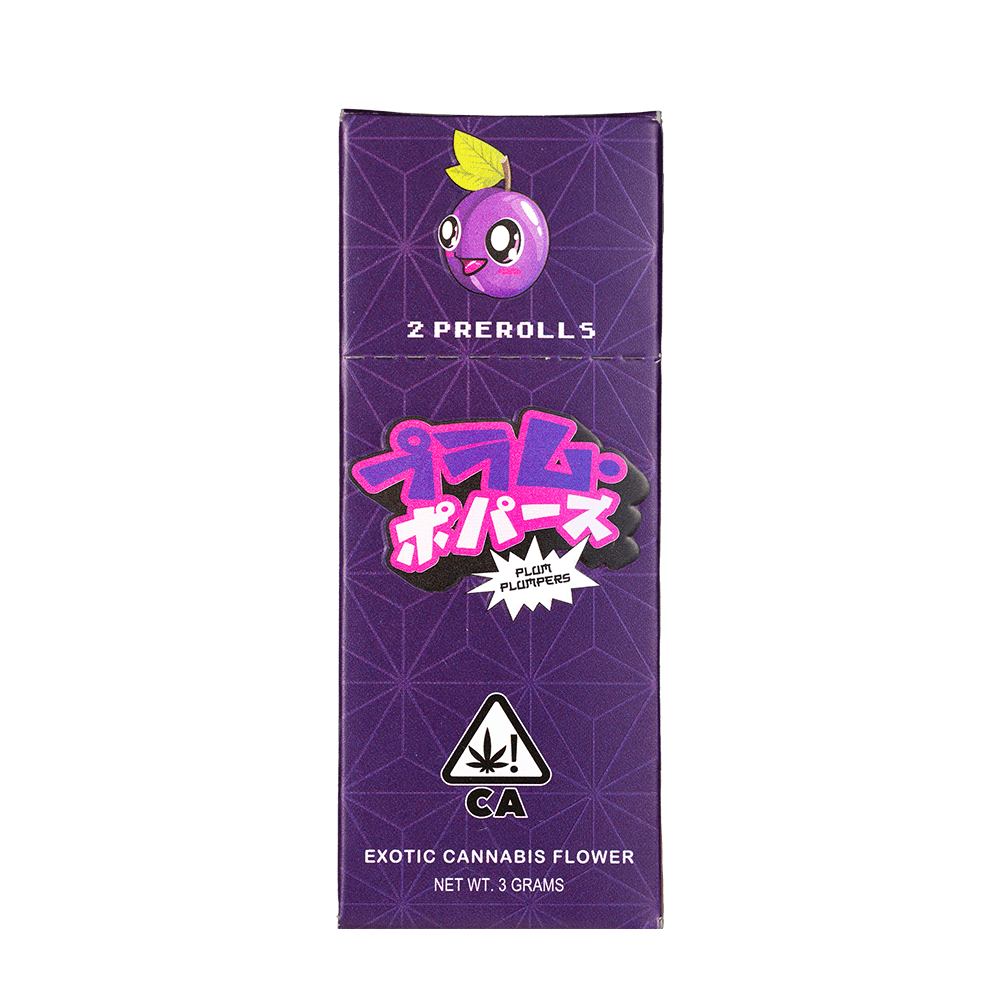 Plum Popperz Prerolls (2x)